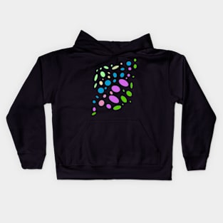 HIP DIAGONAL COLOURS Kids Hoodie